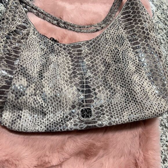 NWOT Elliot Luca snakeskin small handbag. - Picture 9 of 16